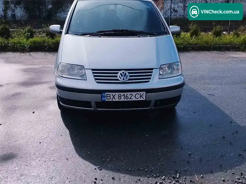 Volkswagen Sharan 2000, фото з оголошення 1 з 13, VIN WVWZZZ7MZ1V025355