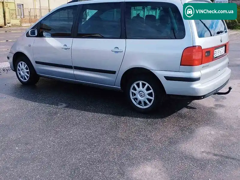 Volkswagen Sharan 2000, фото з оголошення 2 з 13, VIN WVWZZZ7MZ1V025355