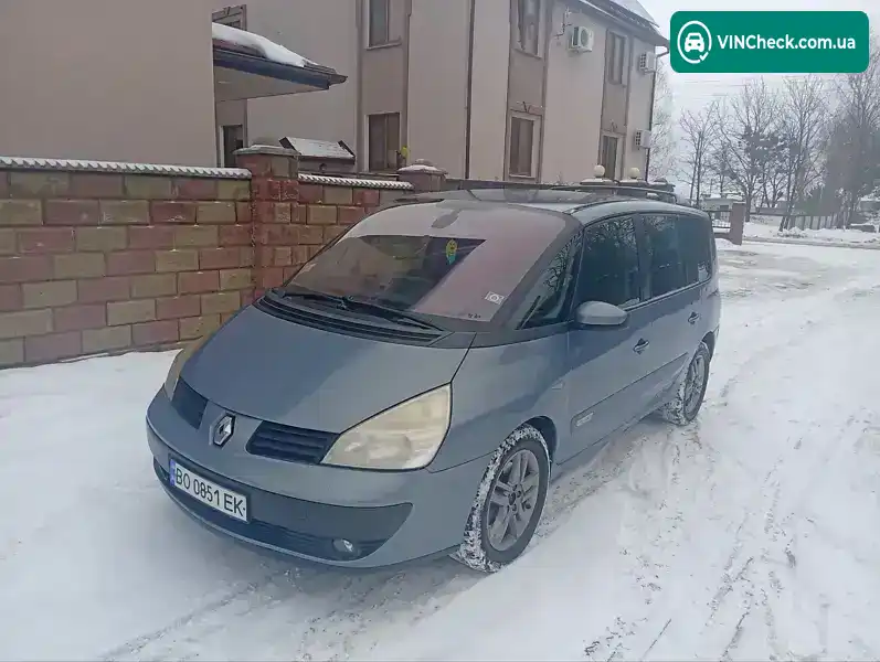 Renault Espace 2006, фото з оголошення 1 з 6, VIN VF1JK07AB36690931