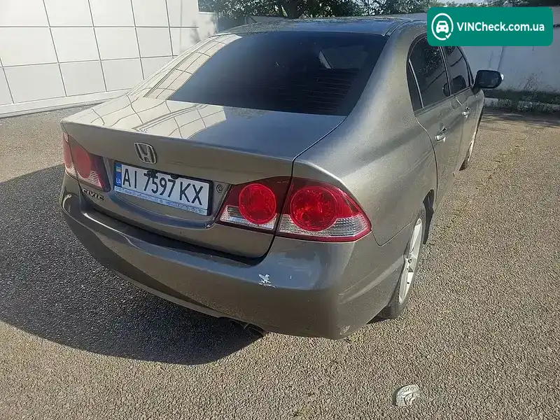 Honda Civic 2008, фото з оголошення 2 з 20, VIN NLAFD76708W061108