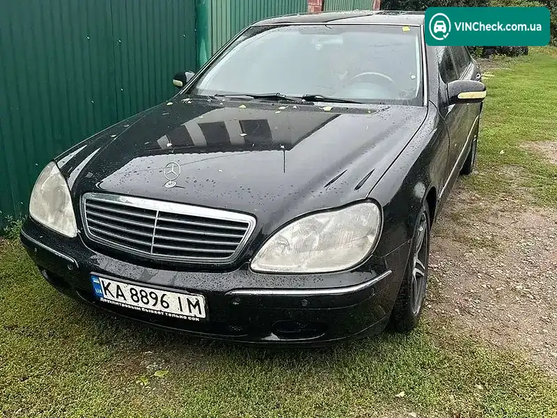 Mercedes-Benz S-Class 1999, фото з оголошення 1 з 14, VIN WDB2201751A000568
