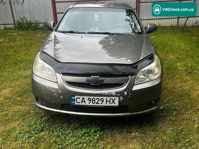Chevrolet Epica 2008, фото з оголошення 1 з 10, VIN Y6DLF69KE8B125375