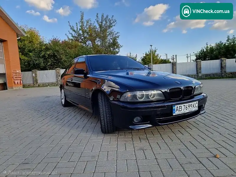 BMW 5 Series 1999, фото з оголошення 2 з 20, VIN WBADL81000GX33756