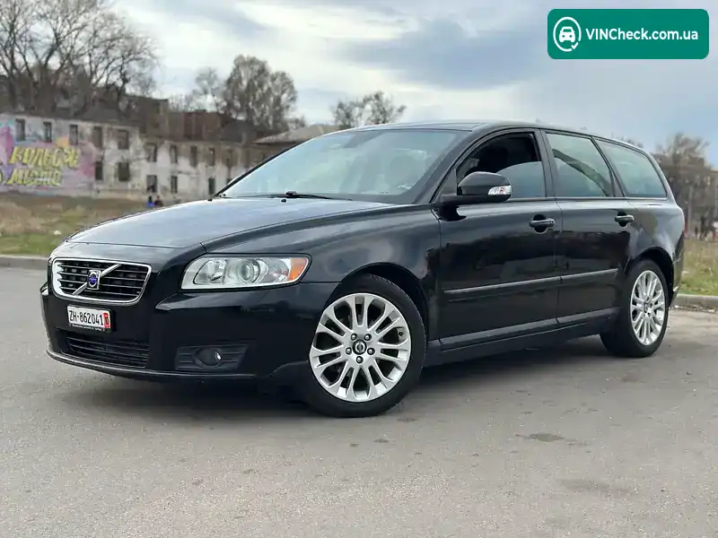 Volvo V50 2009, фото з оголошення 1 з 20, VIN YV1MW76F2A2536540