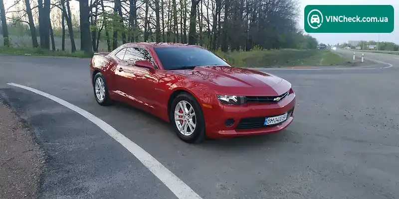 Chevrolet Camaro 2014, фото з оголошення 2 з 20, VIN 2G1FB1E37F9191341
