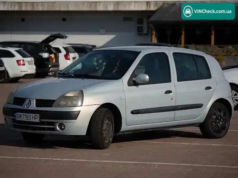 Renault Clio 2003, фото з оголошення 1 з 7, VIN VF1BB0WCF29656806
