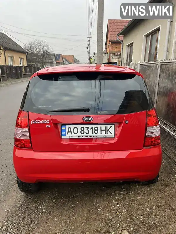 Kia Picanto 2007, фото з оголошення 2 з 10, VIN KNEBA24337T442269
