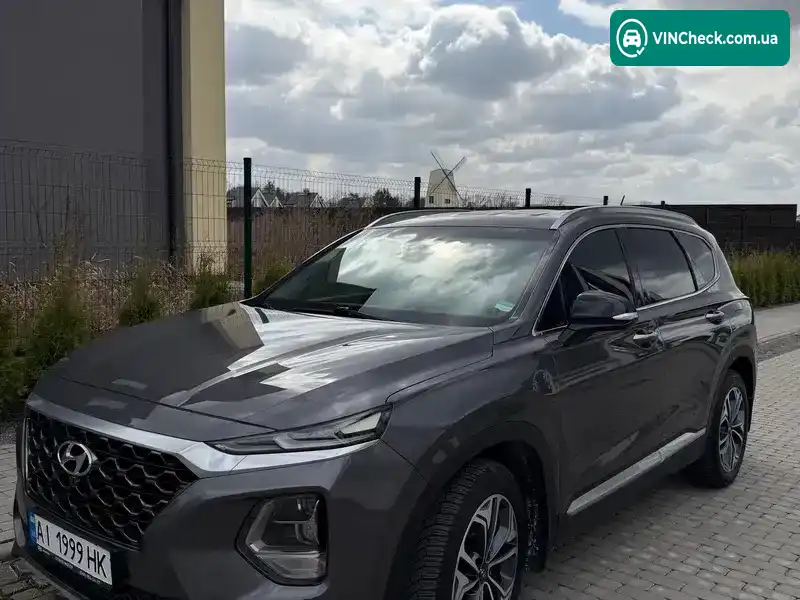 Hyundai Santa FE 2019, фото з оголошення 2 з 21, VIN KMHS381CDKU088070