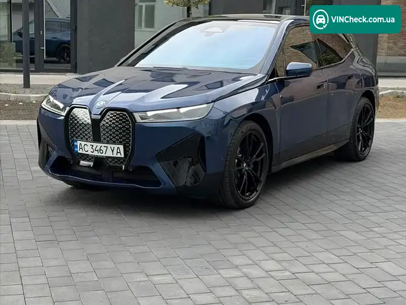 BMW iX 2022, фото з оголошення 1 з 20, VIN WB523CF06PCL93211