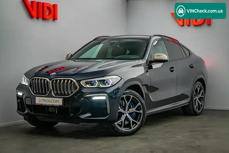 BMW X6 2020, фото з оголошення 1 з 21, VIN WBAGT610309C91628
