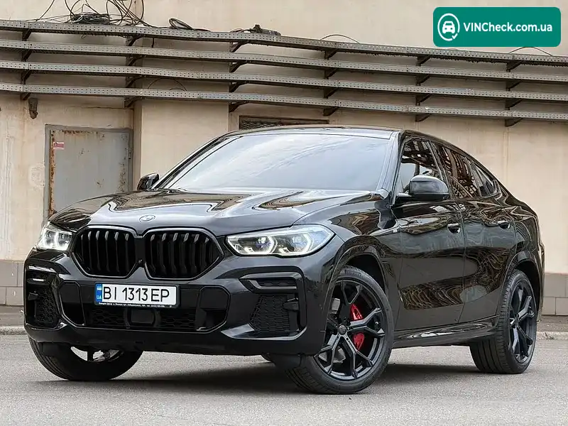 BMW X6 2022, фото з оголошення 1 з 20, VIN WBAGT210709L09781