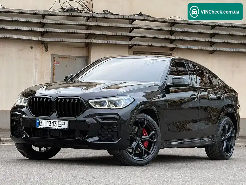 BMW X6 2022, фото з оголошення 2 з 20, VIN WBAGT210709L09781