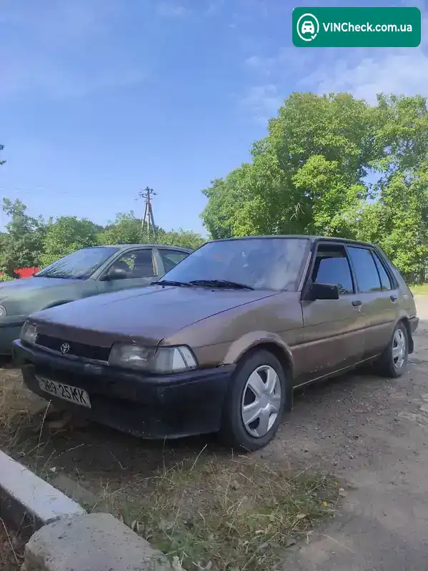 Toyota Corolla 1986, фото з оголошення 1 з 11, VIN JT1H0CE8000028682