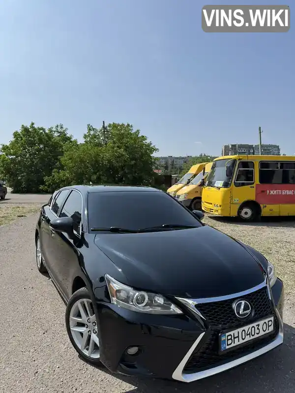Lexus CT 2014, фото з оголошення 1 з 11, VIN JTHKD5BH2F2220068