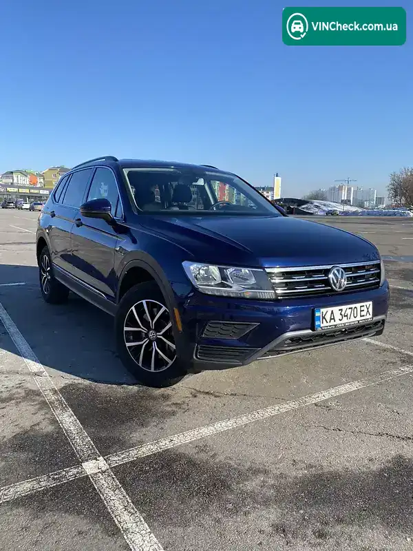 Volkswagen Tiguan 2021, фото з оголошення 1 з 20, VIN 3VV2B7AX2MM061913