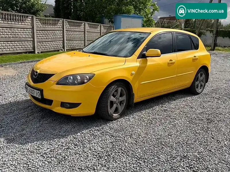 Mazda 3 2004, фото з оголошення 2 з 14, VIN JMZBK14Z551171725