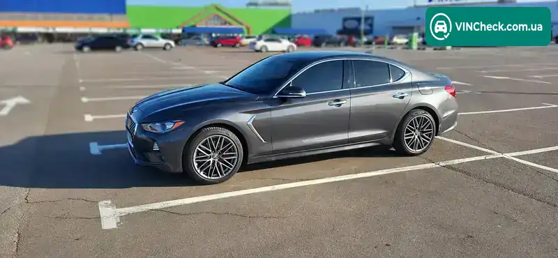 Genesis G70 2018, фото з оголошення 1 з 21, VIN KMTG64LA6KU030948