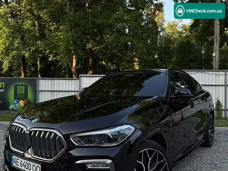 BMW X6 2020, фото з оголошення 1 з 10, VIN WBACY810809E50171