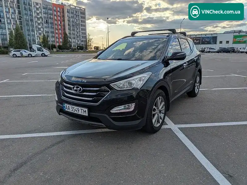 Hyundai Santa FE 2013, фото з оголошення 2 з 11, VIN KMHST81XDDU117930