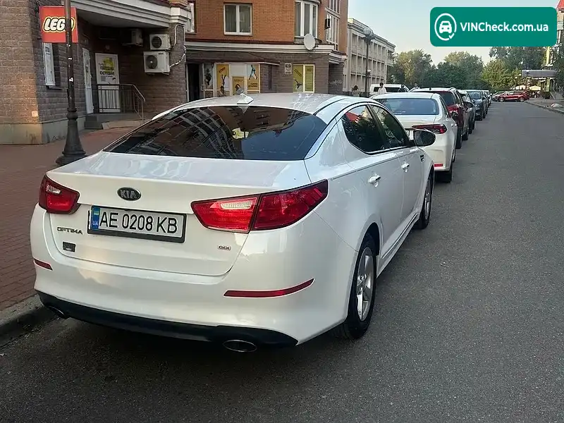 Kia Optima 2014, фото з оголошення 2 з 11, VIN 5XXGM4A76FG430144