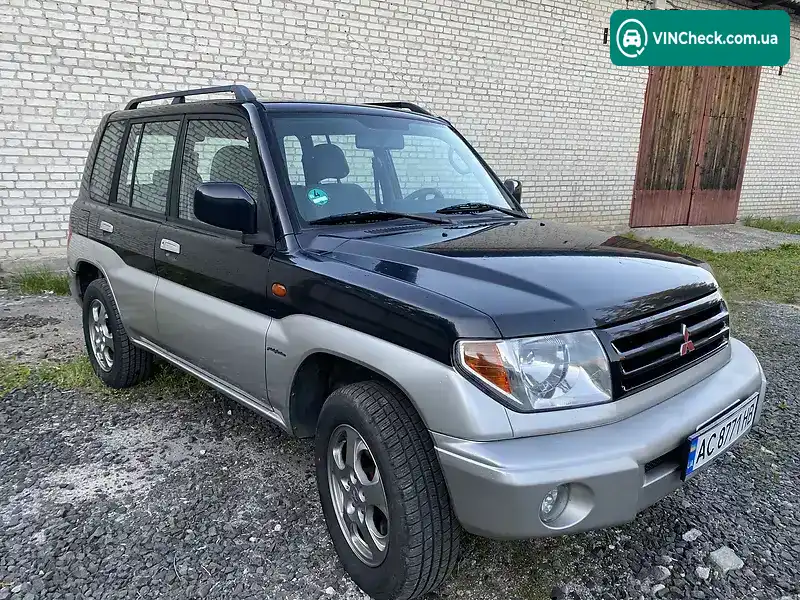 Mitsubishi Pajero Pinin 2002, фото з оголошення 2 з 20, VIN JMP0NH76W3X007046