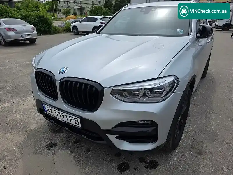 BMW X3 2019, фото з оголошення 2 з 21, VIN 5UXTR9C58KLP86872