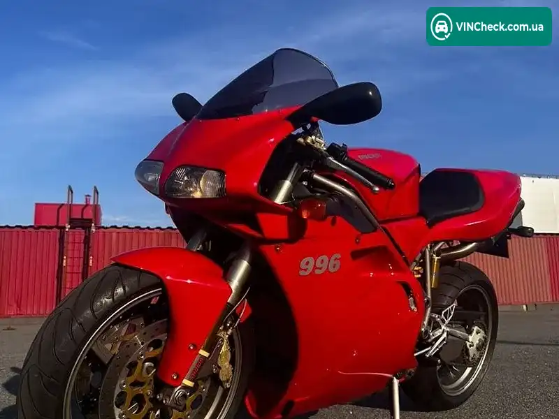 Ducati 996 2001, фото з оголошення 2 з 9, VIN ZDMH200AA1B013524