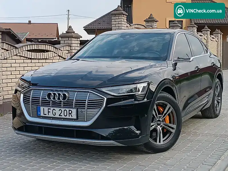 Audi e-tron Sportback 2020, фото з оголошення 1 з 20, VIN WAUZZZGE8LB027651
