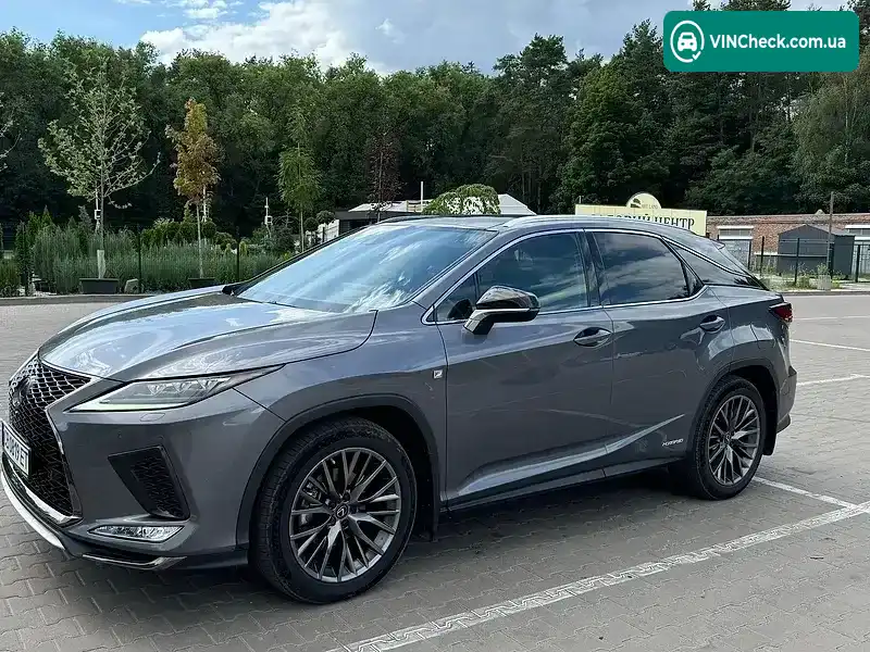 Lexus RX 2021, фото з оголошення 1 з 20, VIN 2T2YGMDA6NC076100