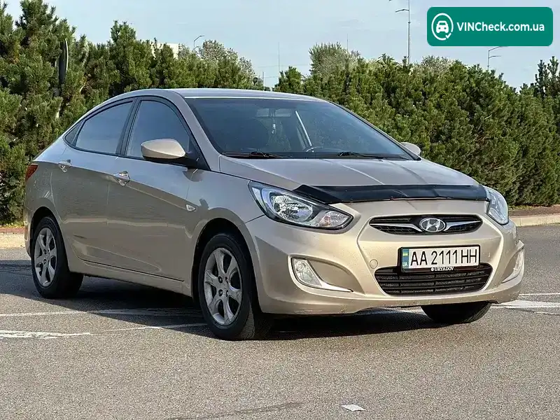 Hyundai Accent 2011, фото з оголошення 2 з 20, VIN Z94CT41CBBR014888