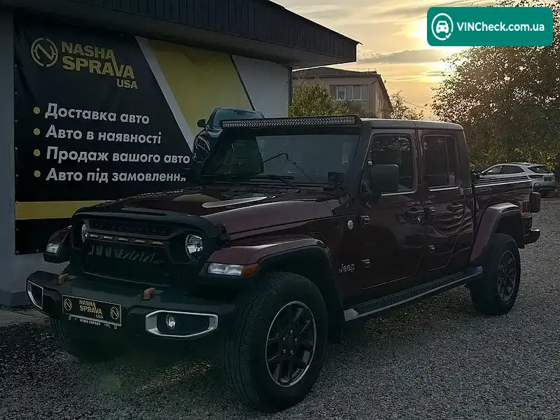 Jeep Gladiator 2021, фото з оголошення 1 з 19, VIN 1C6HJTFG1ML586791