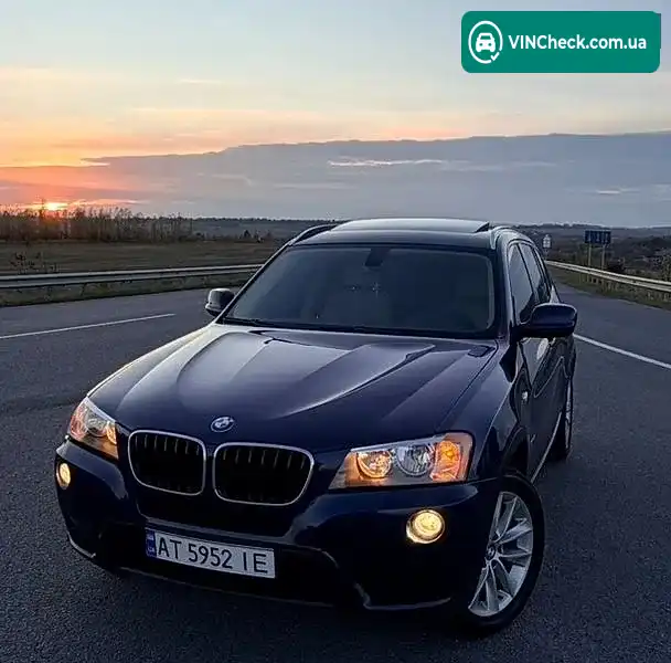 BMW X3 2012, фото з оголошення 1 з 18, VIN 5UXWX9C51D0A26504