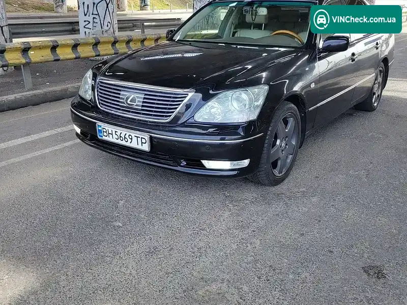 Lexus LS 2005, фото з оголошення 2 з 9, VIN JTHBN36F205029752