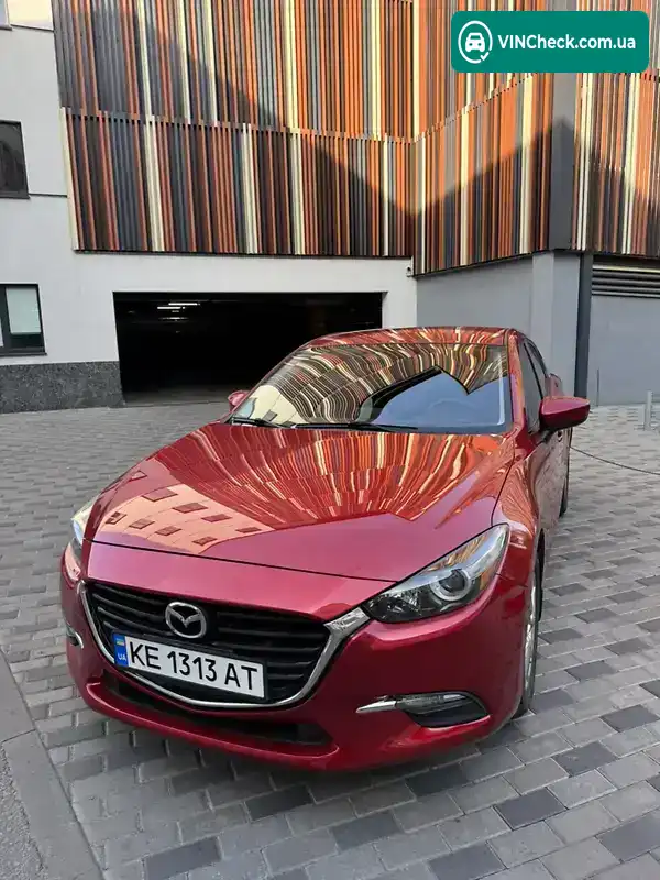 Mazda 3 2017, фото з оголошення 2 з 20, VIN 3MZBN1U70JM193799