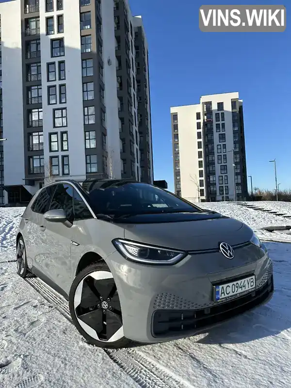 Volkswagen ID.3 2020, фото з оголошення 1 з 21, VIN WVWZZZE1ZLP009986