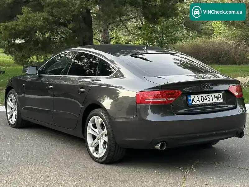 Audi A5 Sportback 2009, фото з оголошення 2 з 20, VIN WAUZZZ8T3AA038346