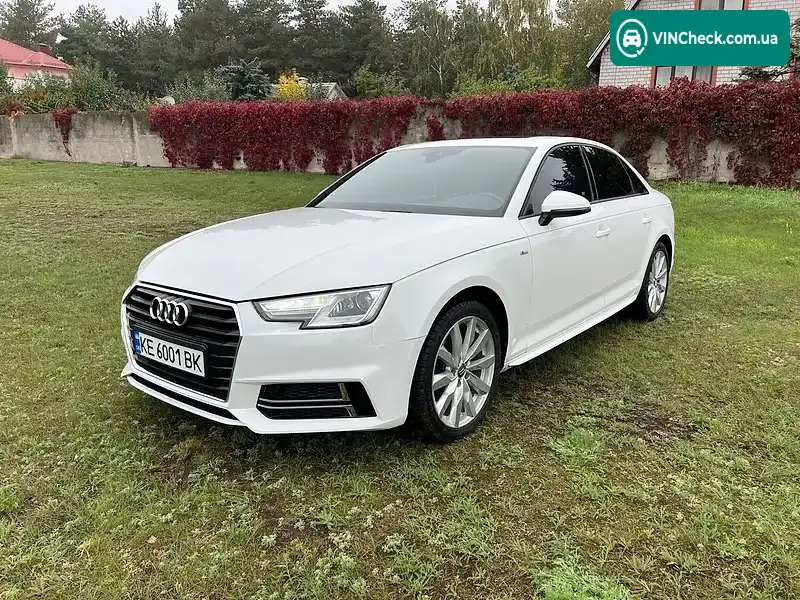 Audi A4 2018, фото з оголошення 1 з 12, VIN WAUKMAF43JA223851