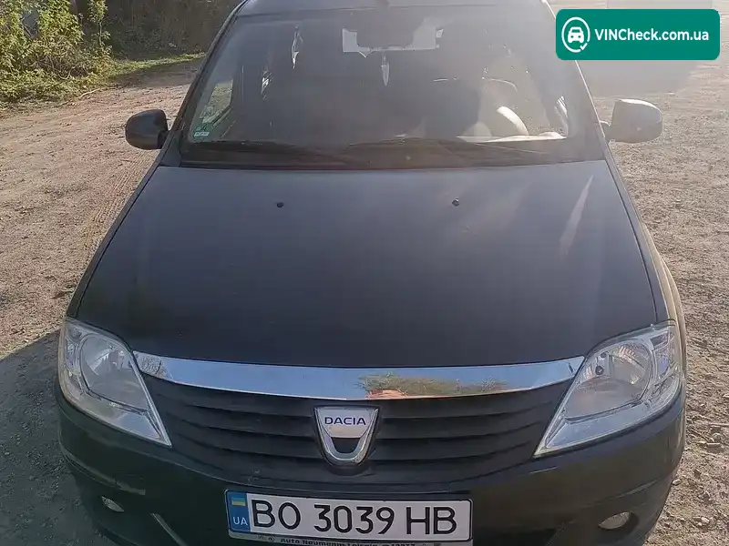 Dacia Logan 2010, фото з оголошення 1 з 10, VIN UU1KSDAM544160893