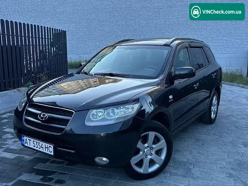 Hyundai Santa FE 2006, фото з оголошення 1 з 9, VIN KMHSH81WP7U105382