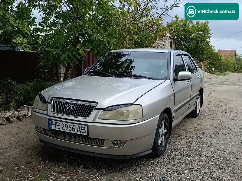 Chery Amulet 2007, фото з оголошення 1 з 13, VIN Y6DDA11B37D160337