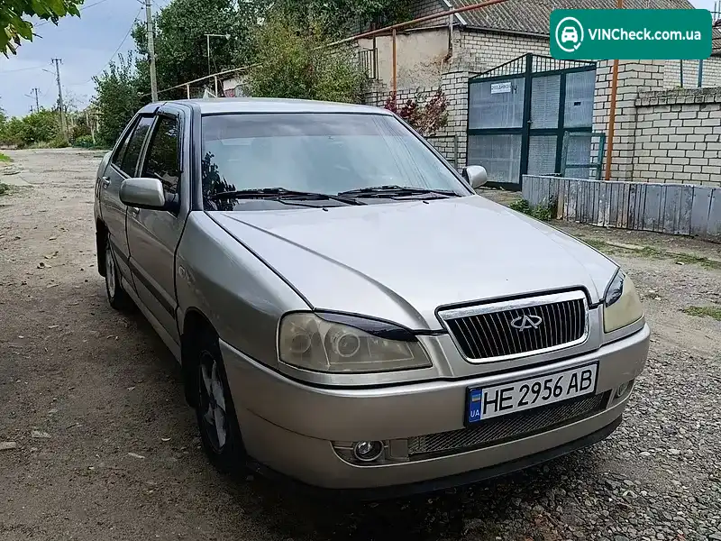 Chery Amulet 2007, фото з оголошення 2 з 13, VIN Y6DDA11B37D160337