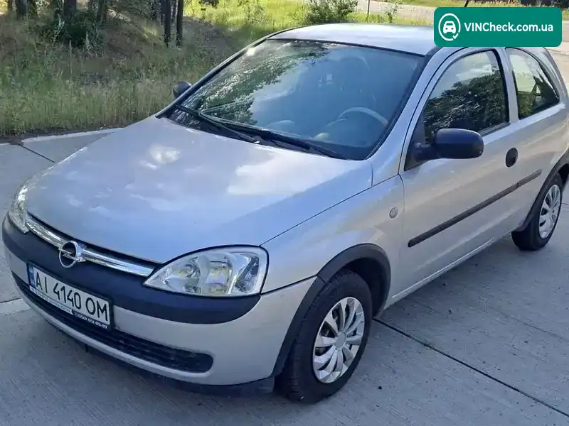 Opel Corsa 2002, фото з оголошення 1 з 12, VIN W0L0XCF0834062882