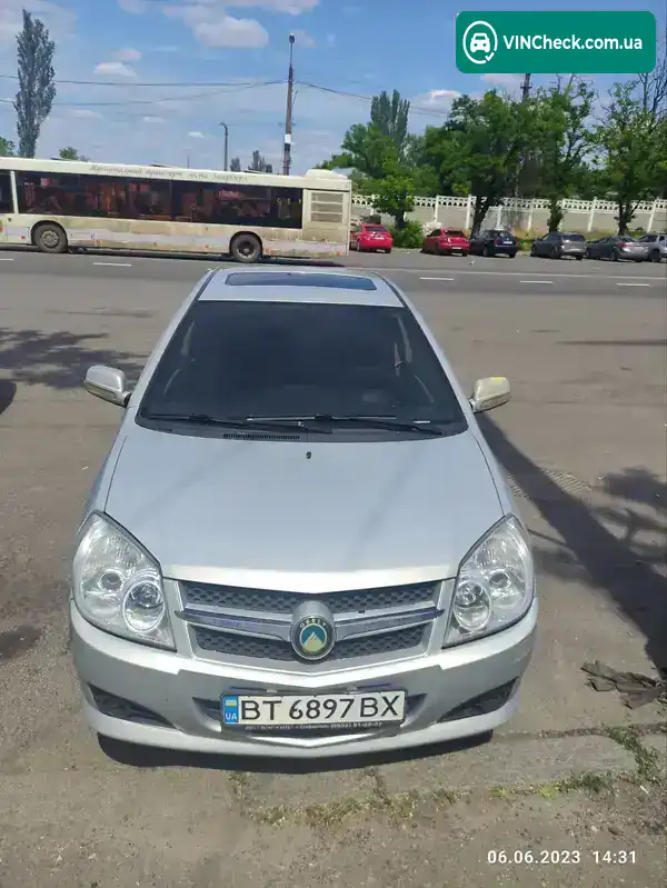 Geely MK 2008, фото з оголошення 1 з 20, VIN Y7CJL716280106278