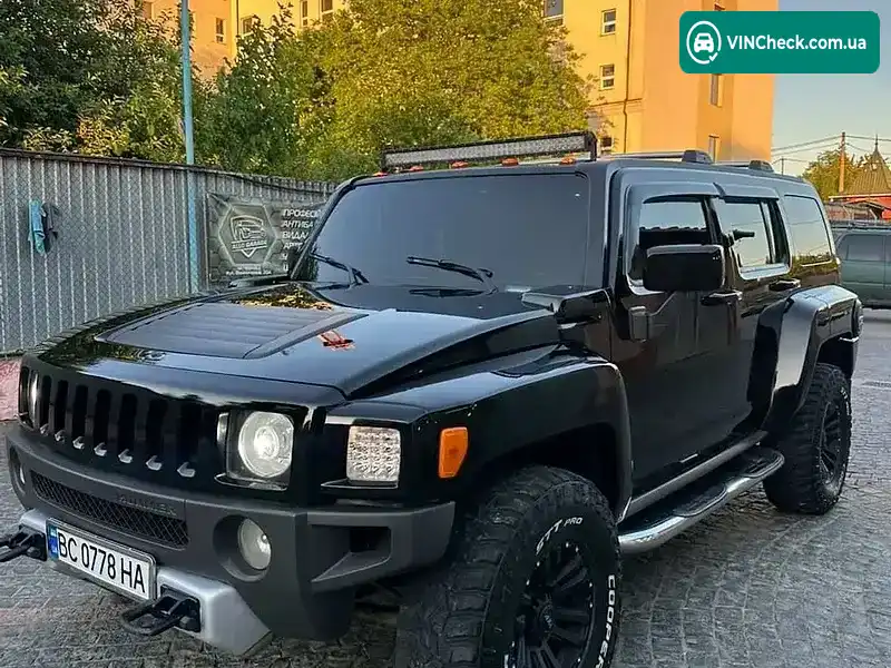 Hummer H3 2008, фото з оголошення 1 з 10, VIN 5GTEN13E498105507