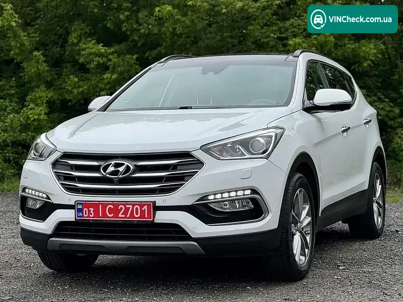 Hyundai Santa FE 2017, фото з оголошення 1 з 20, VIN KMHSW81XDHU693945