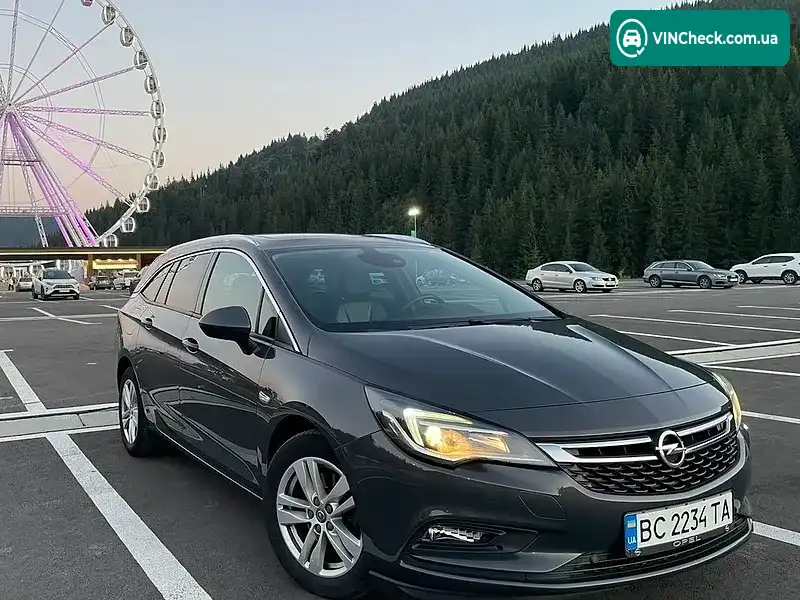 Opel Astra 2016, фото з оголошення 1 з 20, VIN W0LBE8EL5G8107325