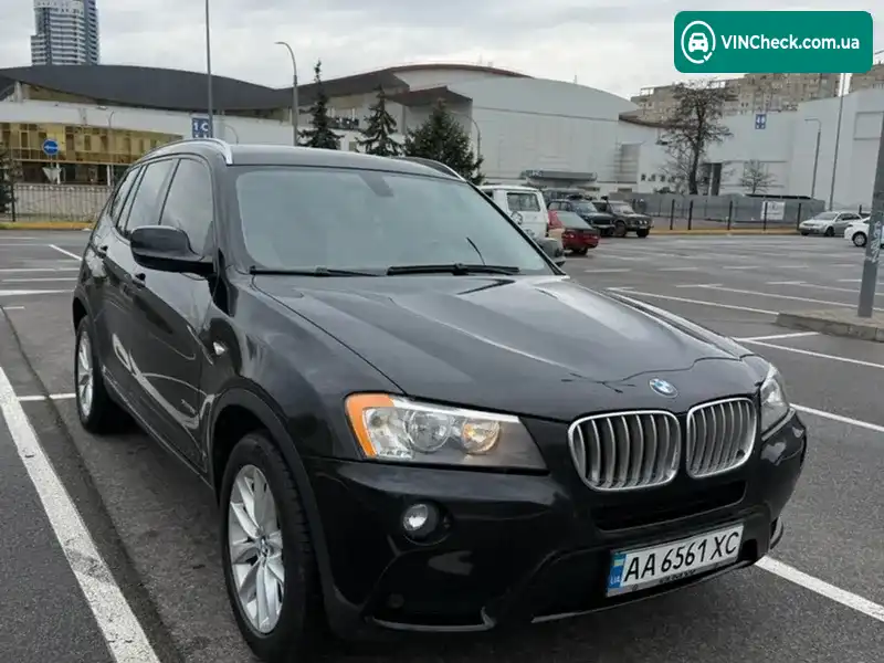 BMW X3 2012, фото з оголошення 2 з 20, VIN 5UXWX9C52D0A24812