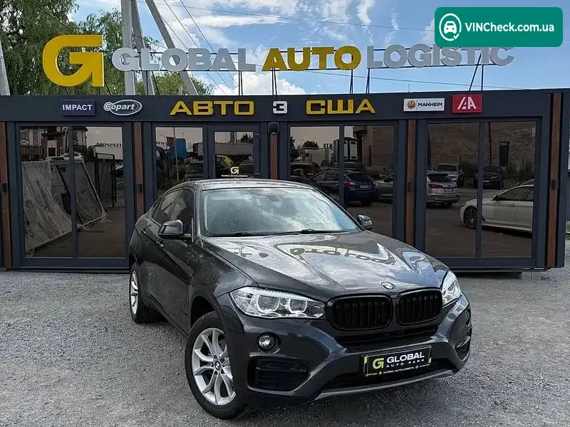 BMW X6 2017, фото з оголошення 1 з 20, VIN WBAKV210700V43606