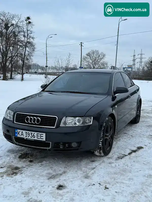 Audi A4 2001, фото з оголошення 2 з 6, VIN WAUZZZ8E12A007602