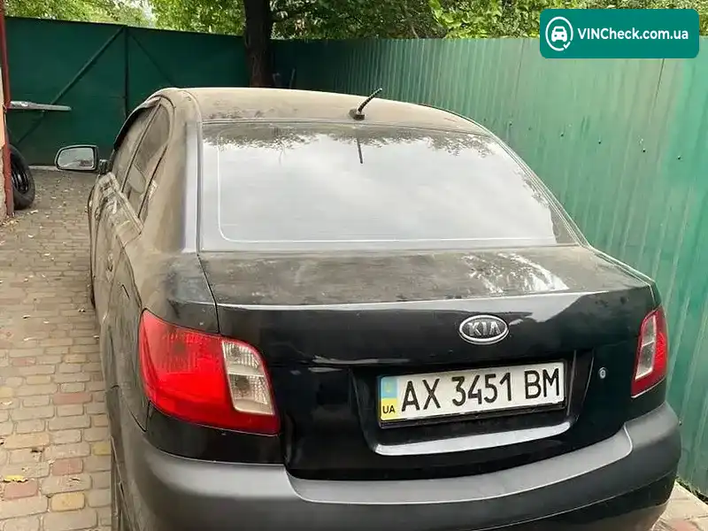 Kia Rio 2008, фото з оголошення 2 з 5, VIN Y6LDE22428L003742